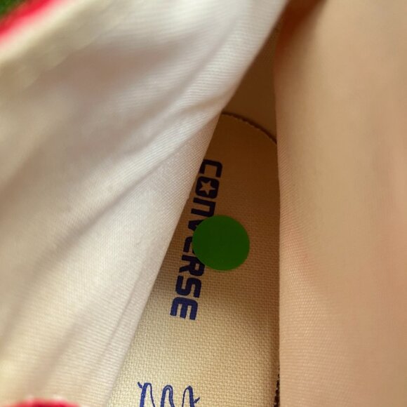 Converse Chuck Taylor All Star Hi Mens Size 10 Red White Athletic Shoes Sneakers - Picture 8 of 10